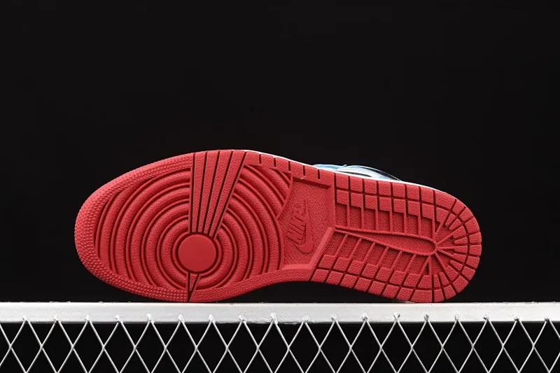 All categories Air Jordan Jordan series basketball shoes Air Jordan 1 High Air Jordan 1 "Fearless" AJ1 Joe 1 high top red and blue patent leather CK5666-100